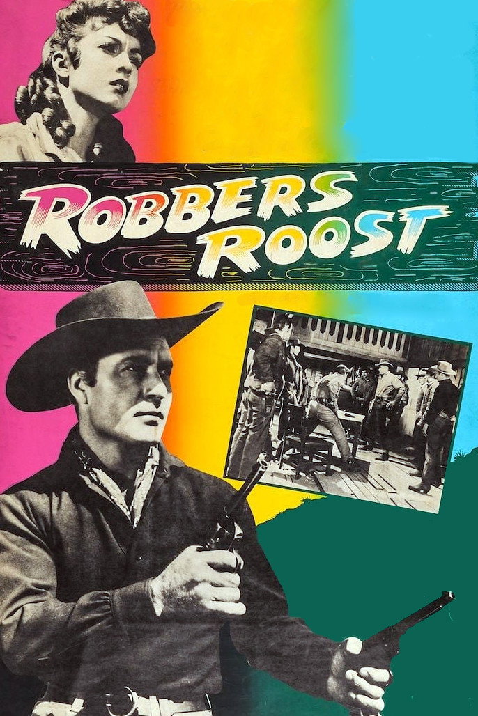 Robbers' Roost movie poster print
