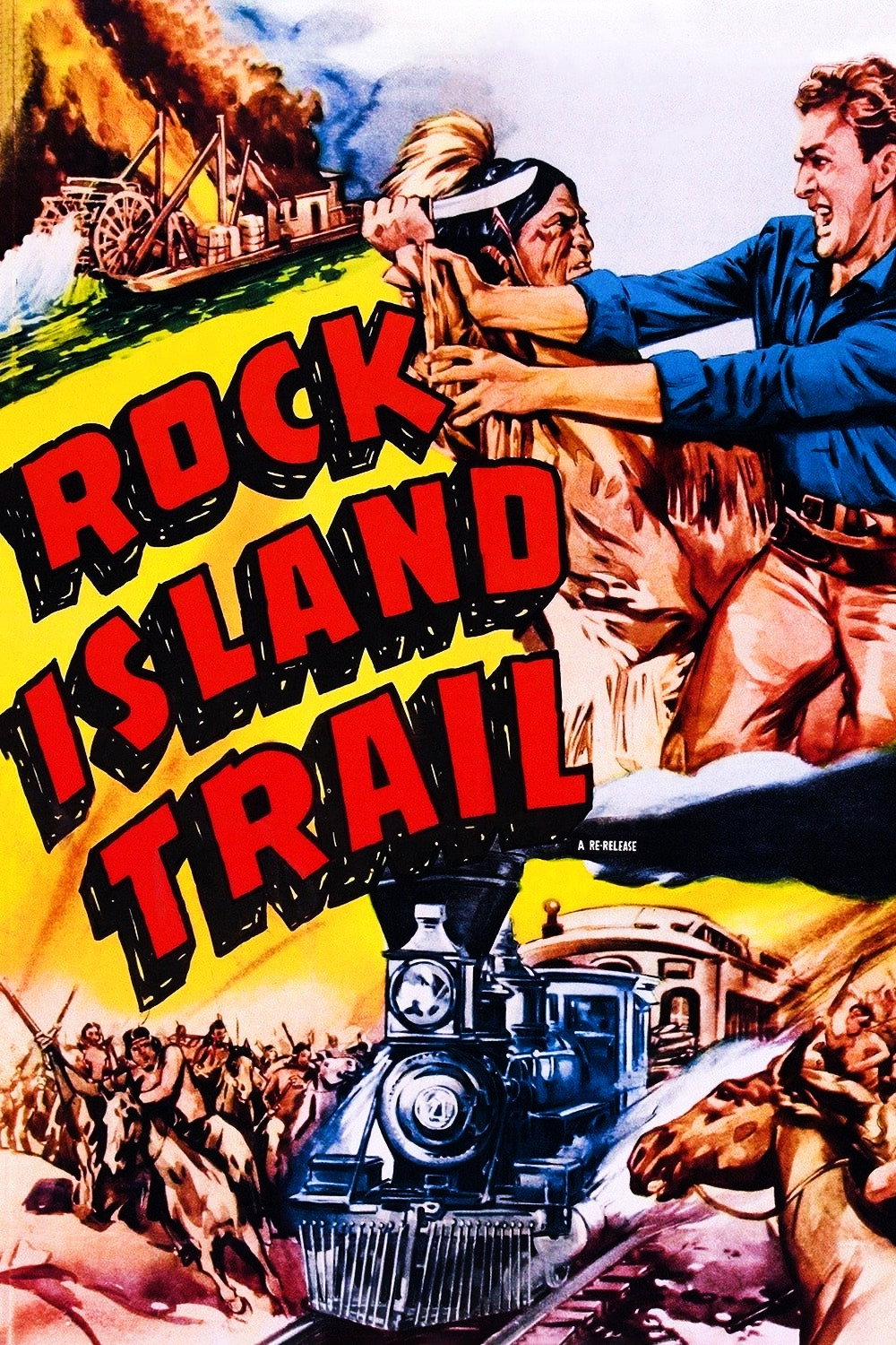 Rock Island Trail movie poster print