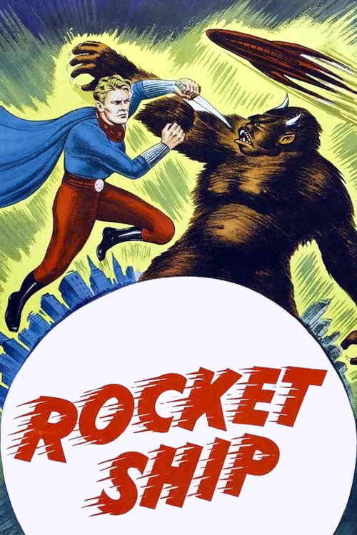Rocket Ship movie poster print