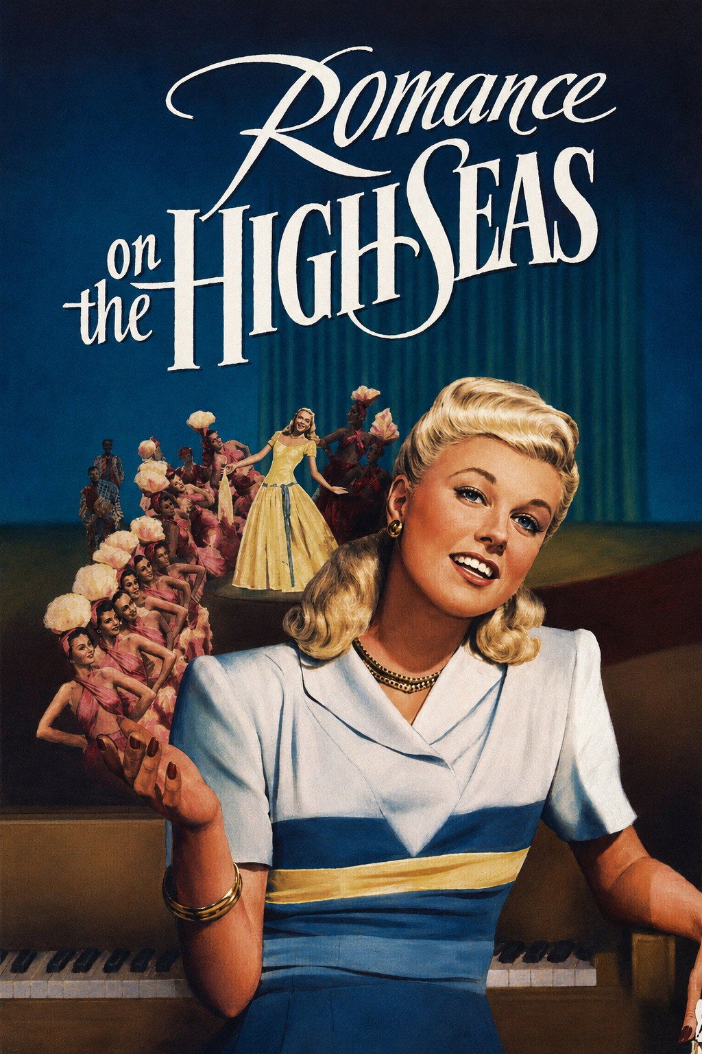 Romance on the High Seas movie poster print