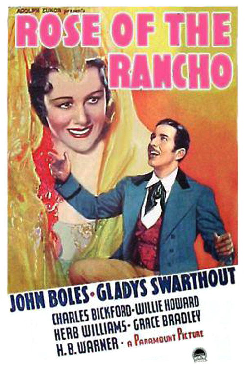 Rose of the Rancho movie poster print