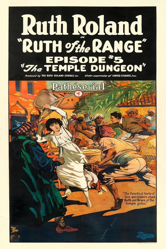 Ruth of the Range movie poster print