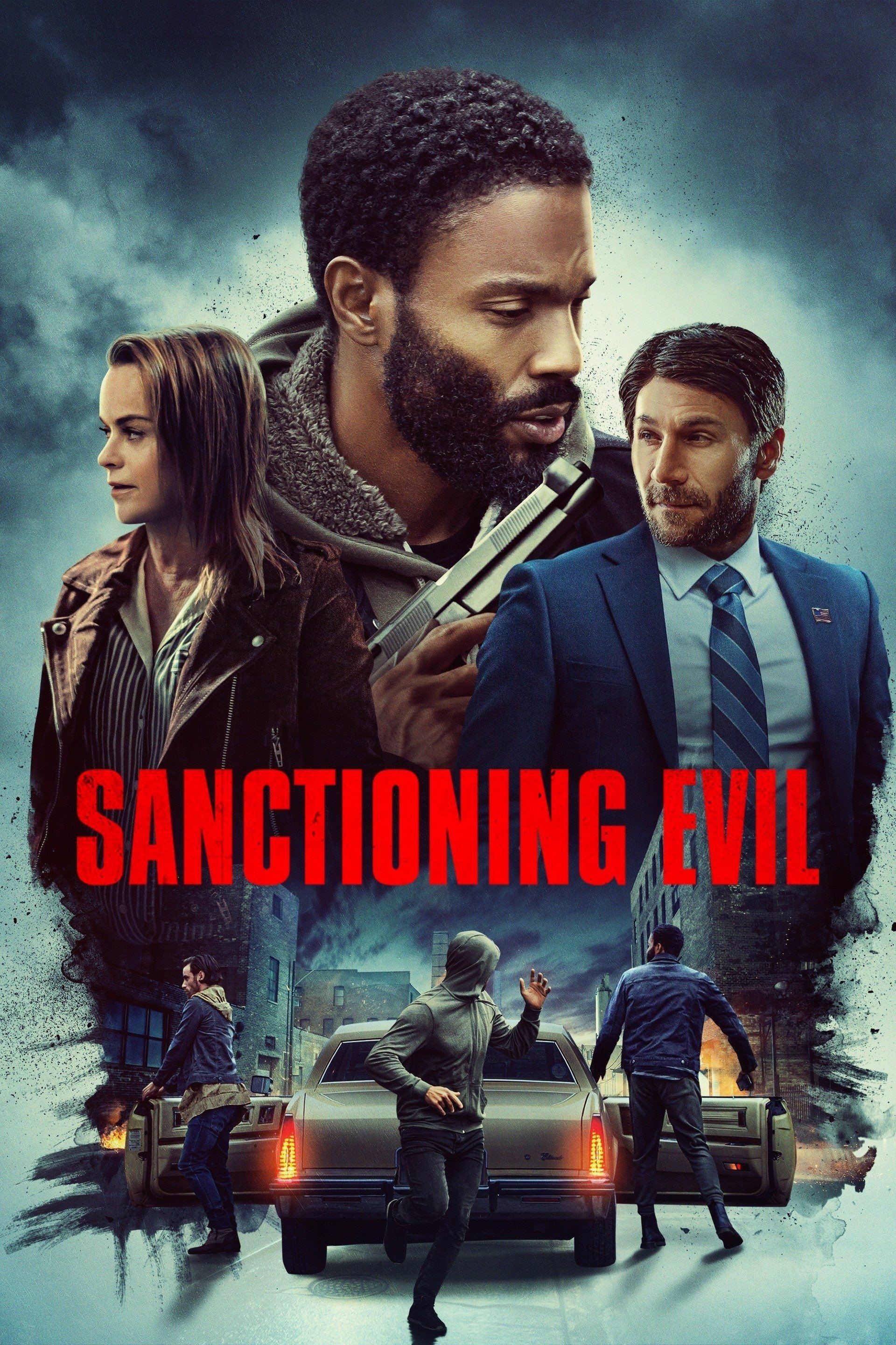 Sanctioning Evil movie poster print