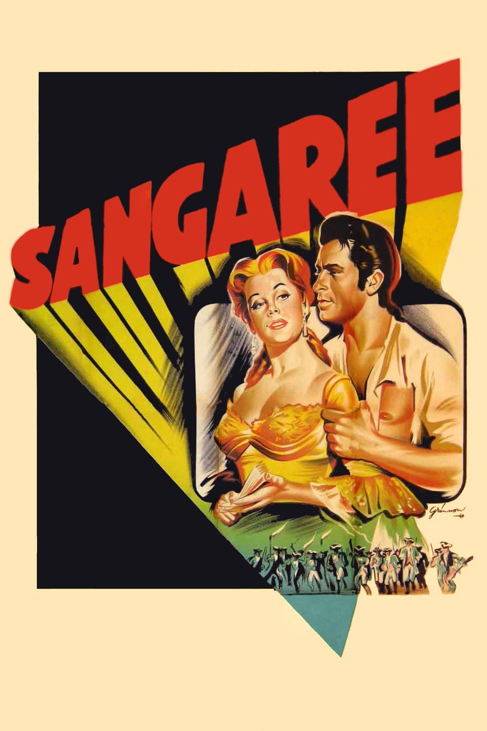 Sangaree movie poster print