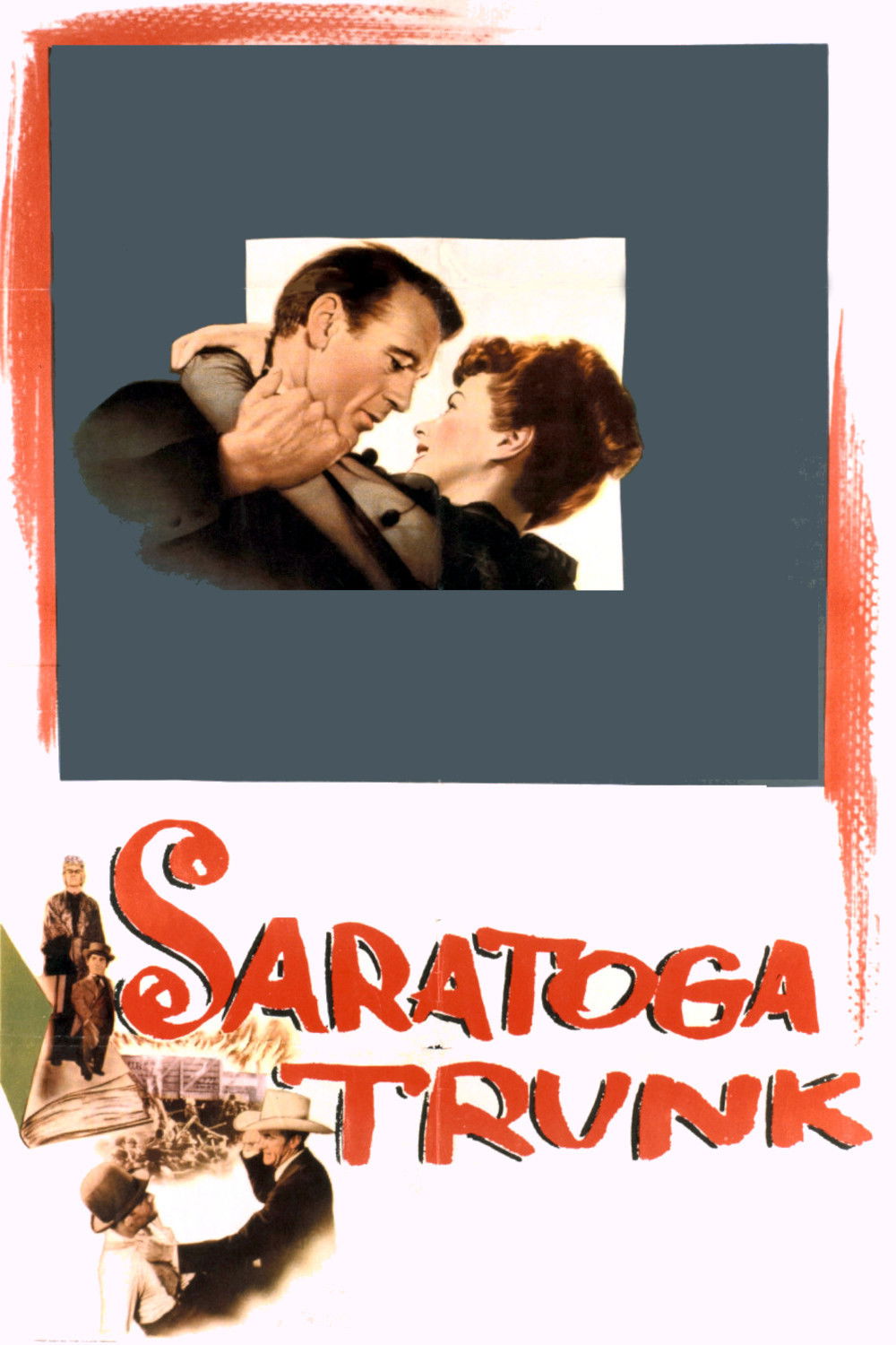 Saratoga Trunk movie poster print