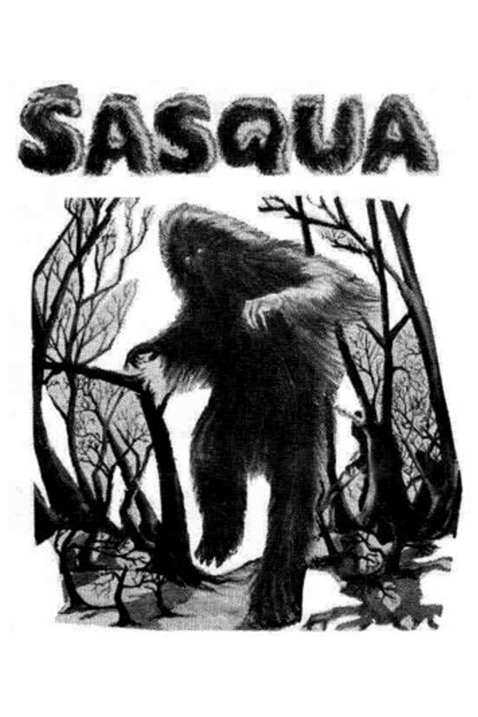 Sasqua movie poster print