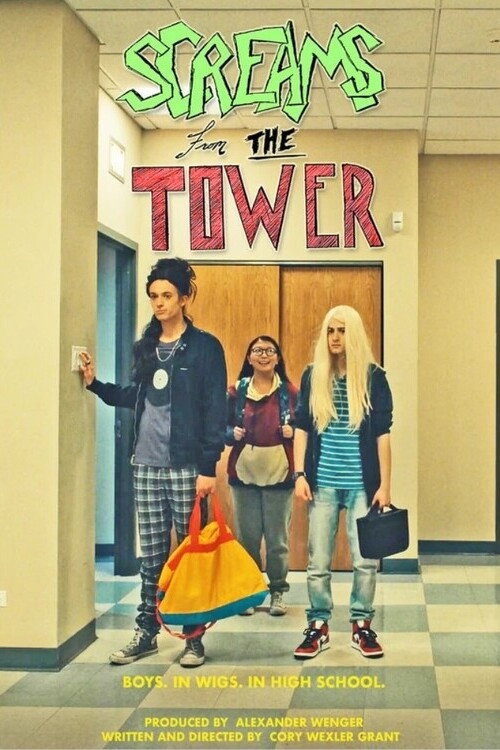 Screams from the Tower movie poster print