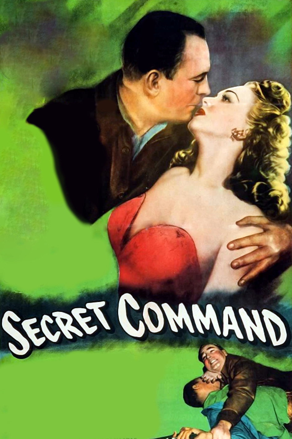 Secret Command movie poster print