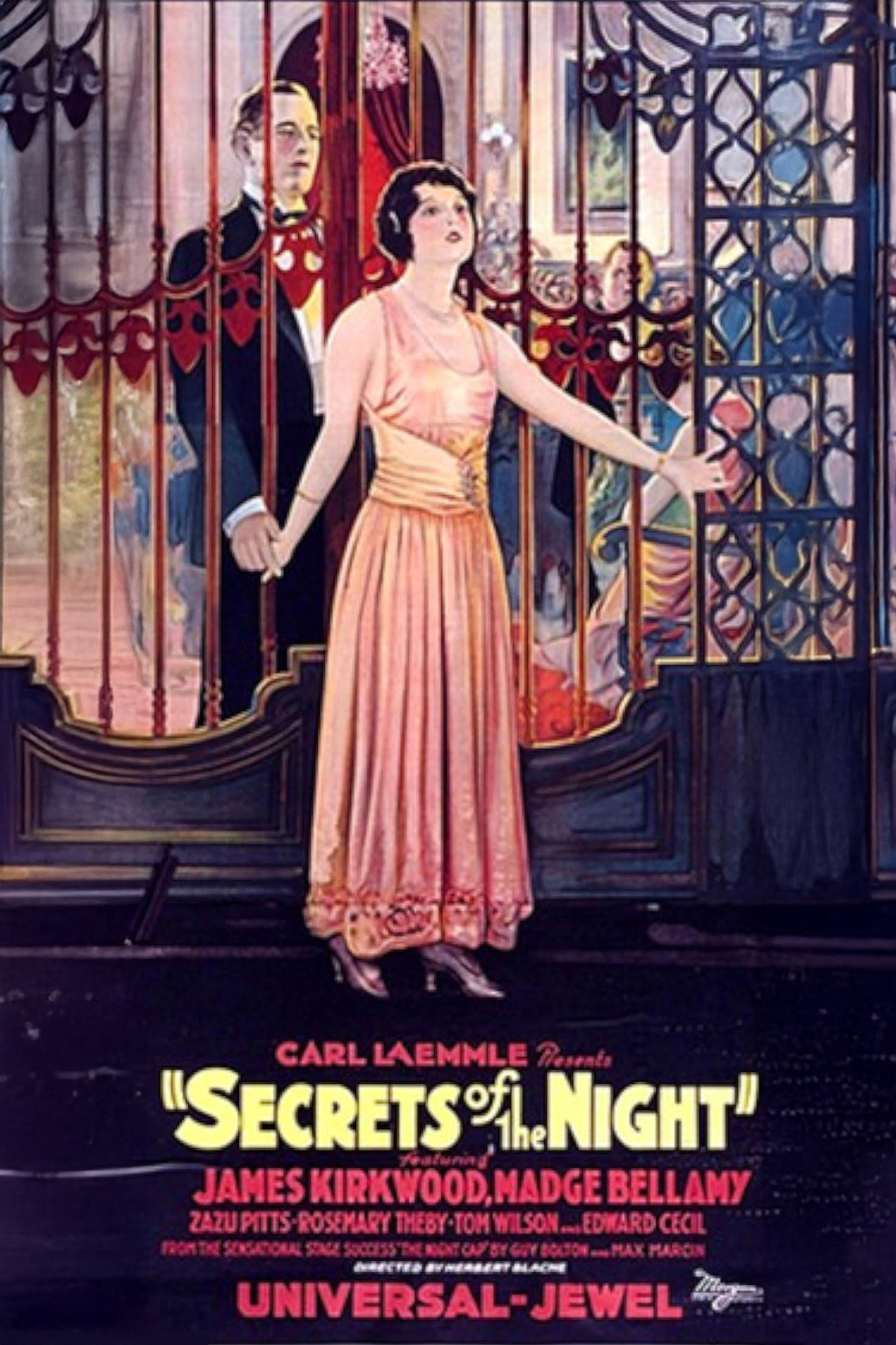 Secrets of the Night movie poster print