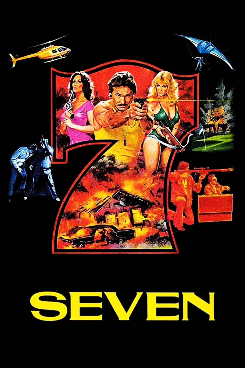Seven movie poster print