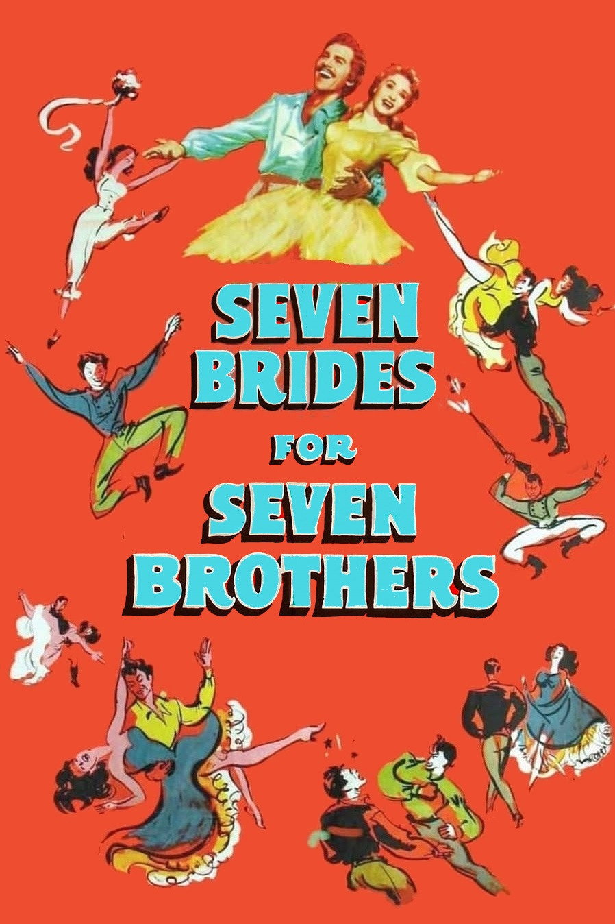 Seven Brides for Seven Brothers movie poster print
