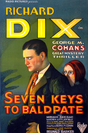 Seven Keys to Baldpate movie poster print