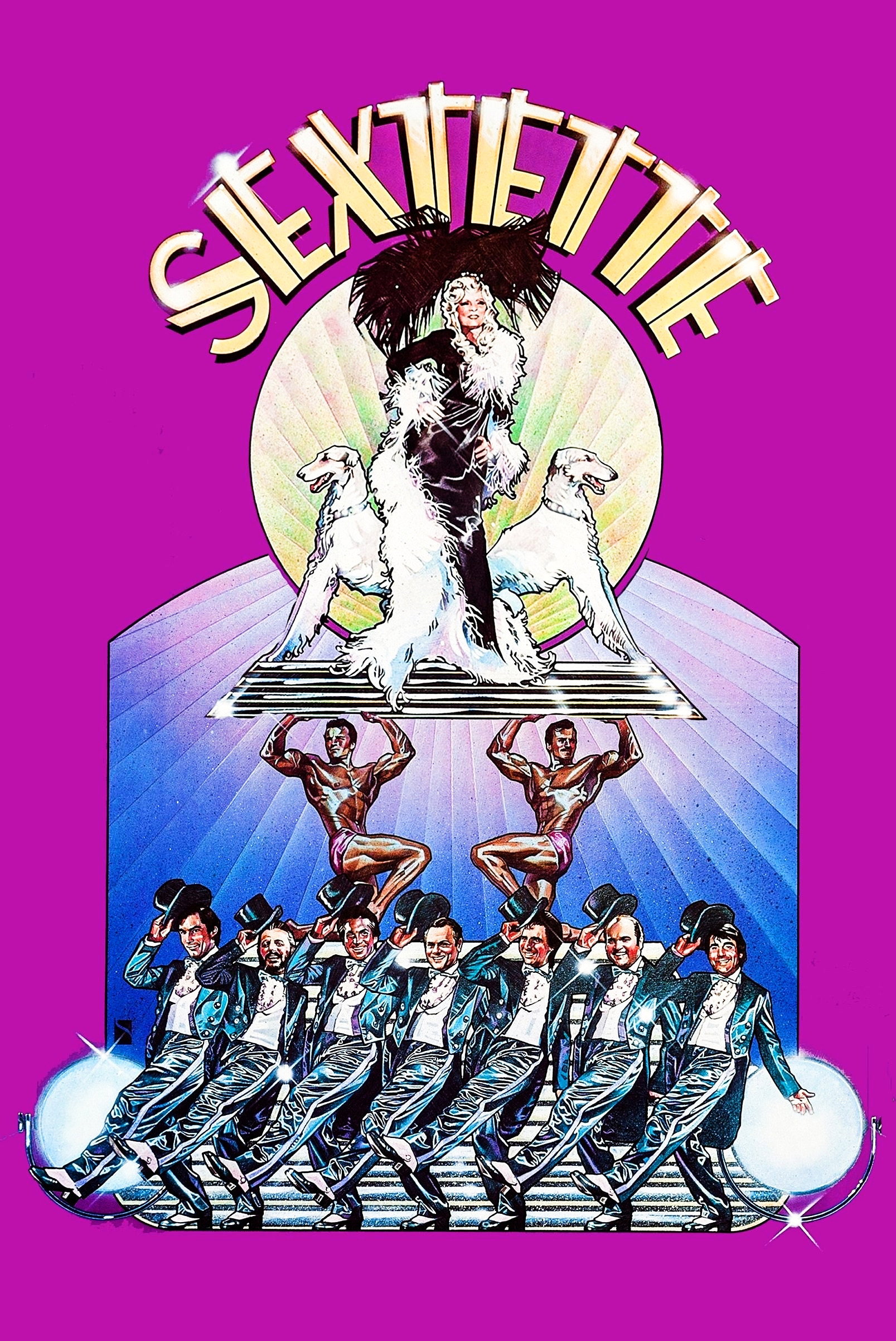 Sextette movie poster print