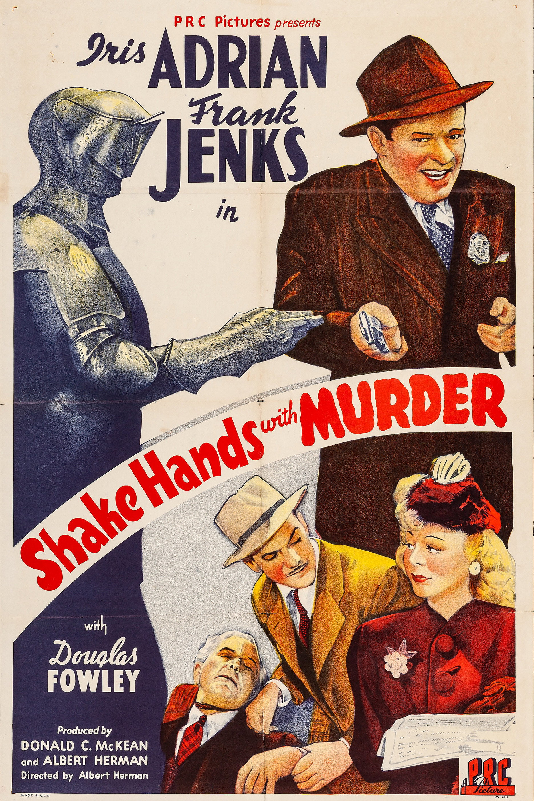 Shake Hands with Murder movie poster print