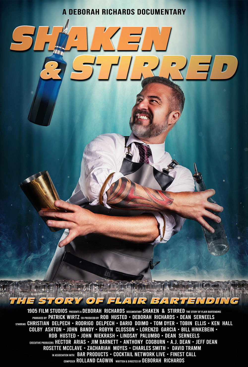 Shaken and Stirred: The Story of Flair Bartending movie poster print