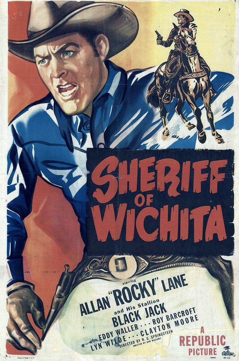 Sheriff of Wichita movie poster print