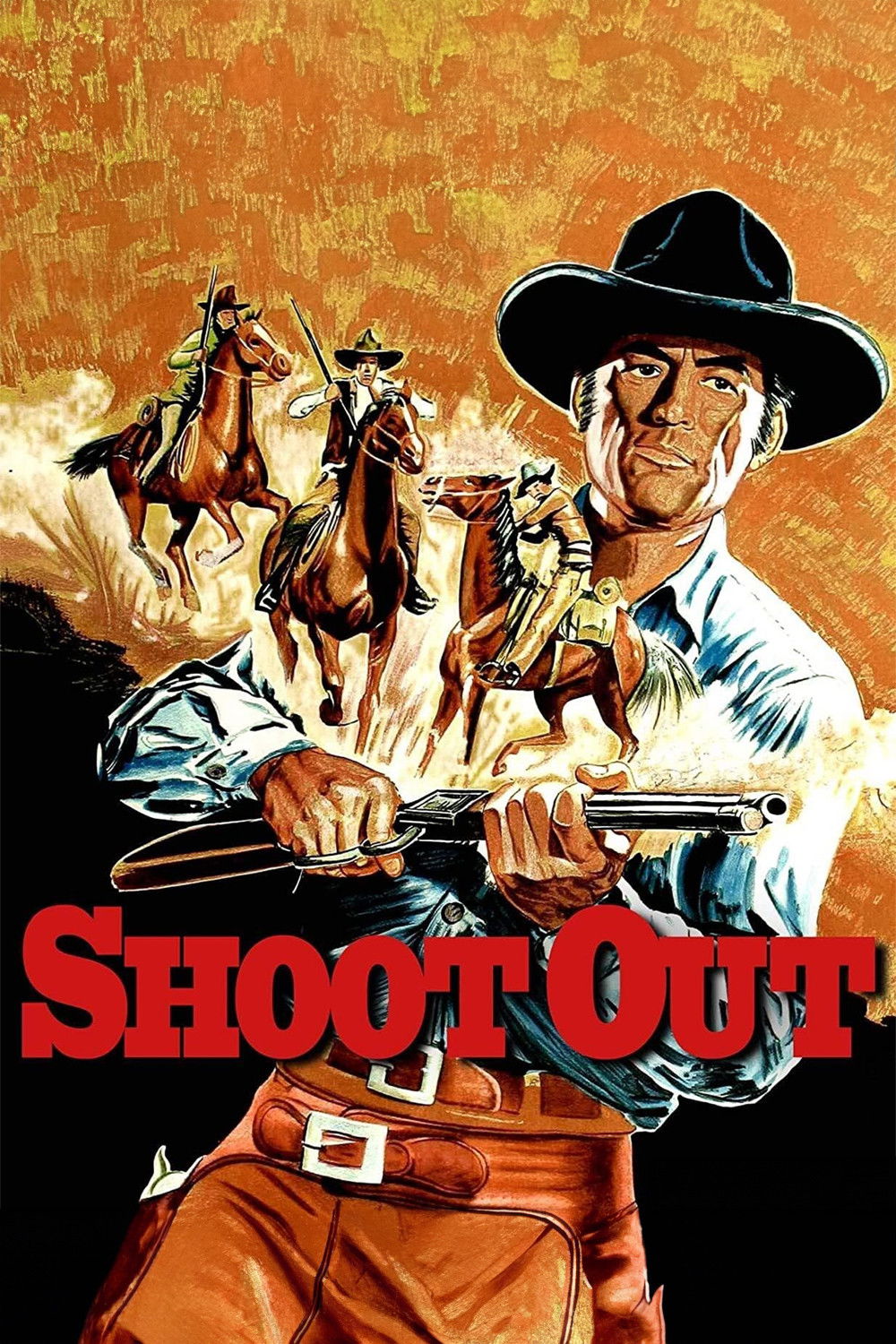 Shoot Out movie poster print
