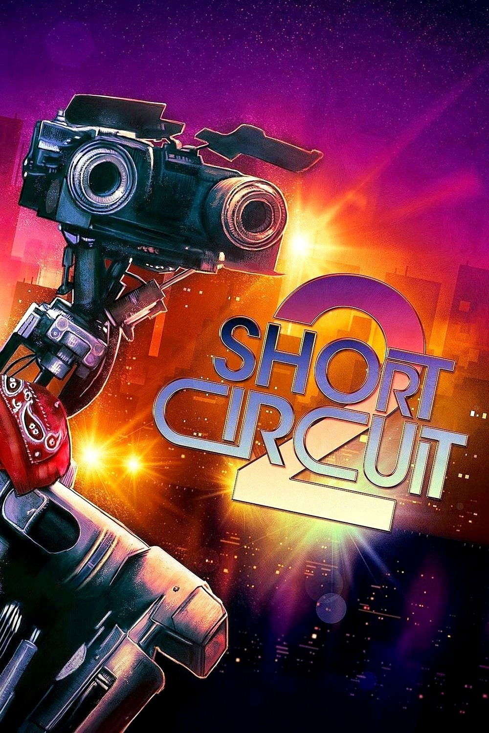 Short Circuit 2 movie poster print