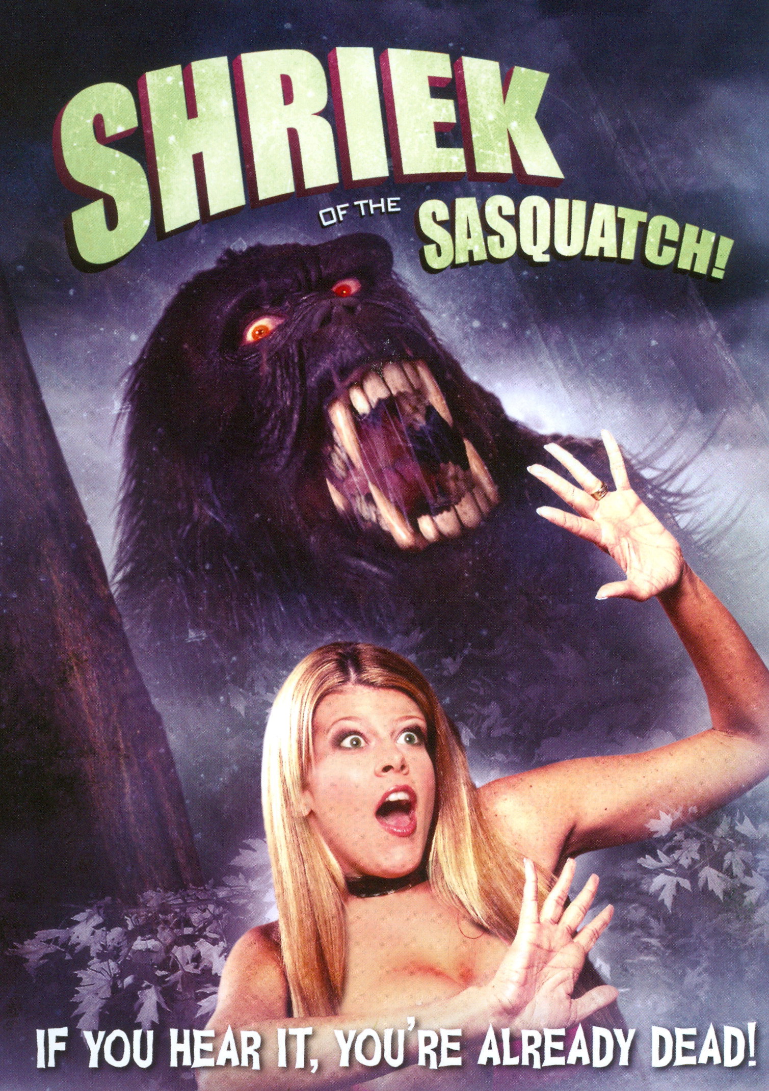 Shriek of the Sasquatch! movie poster print