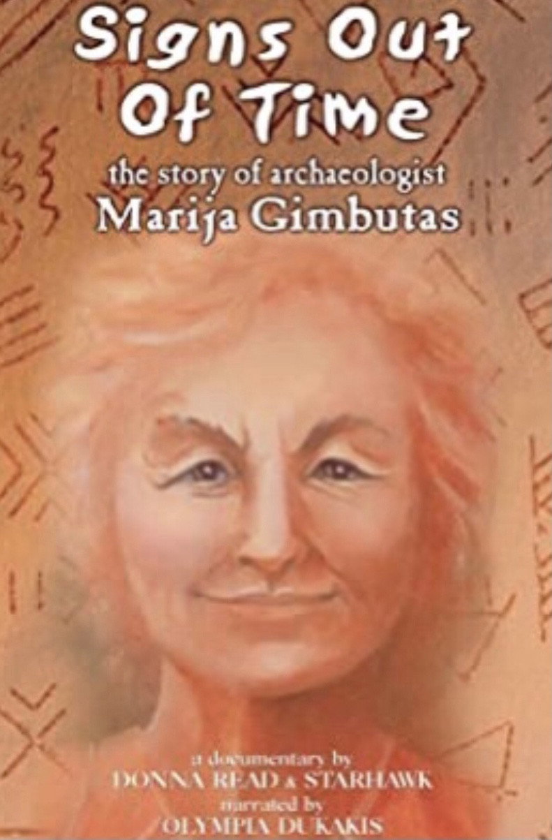 Signs Out of Time: The Life of Archaeologist Marija Gimbutas movie poster print