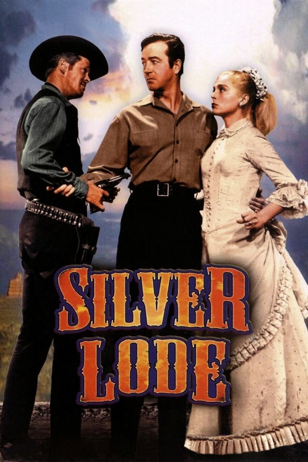 Silver Lode movie poster print