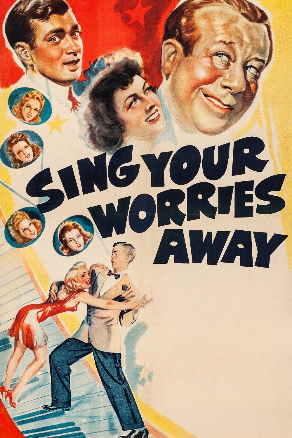 Sing Your Worries Away movie poster print