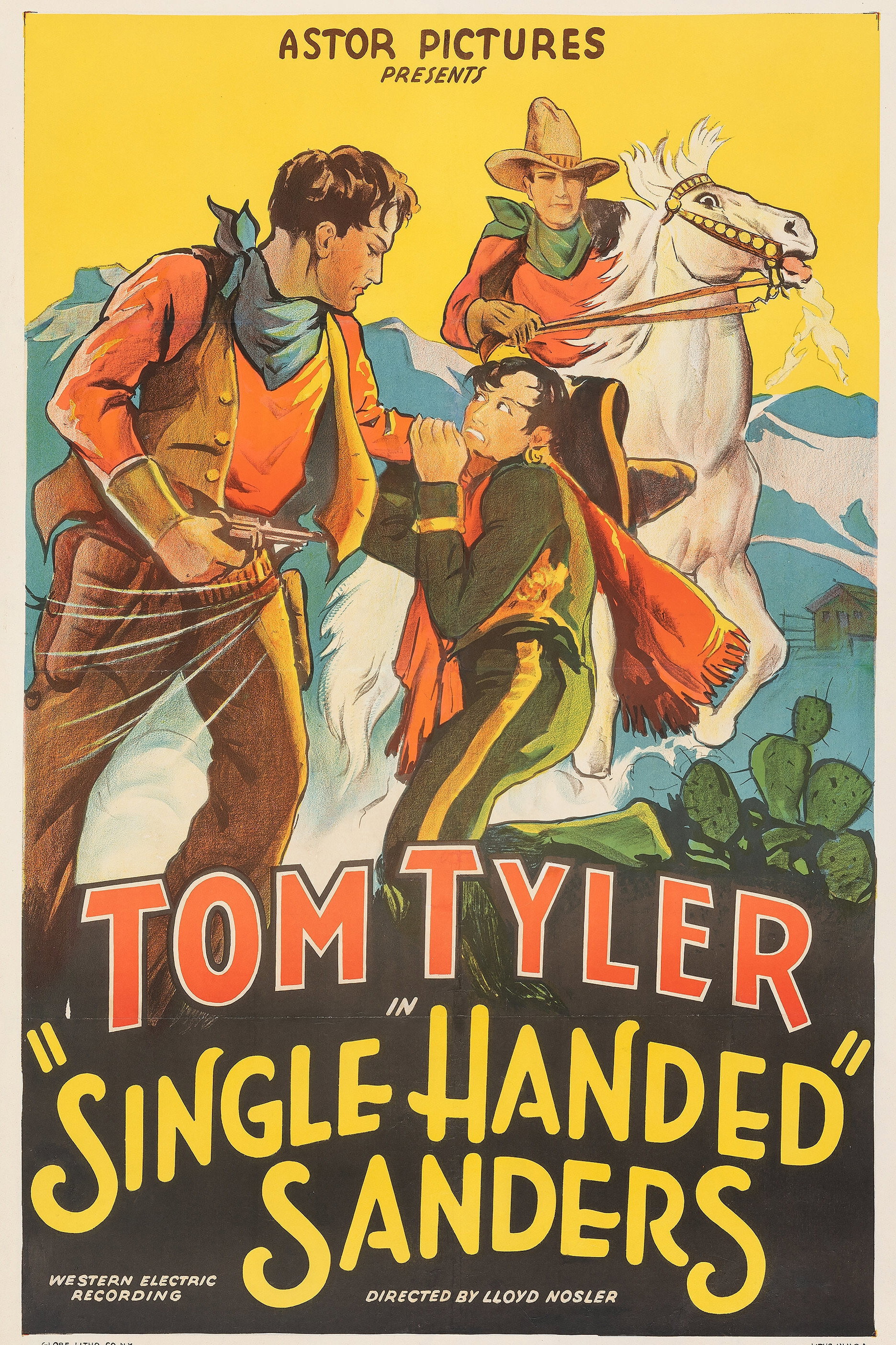 Single-Handed Sanders movie poster print