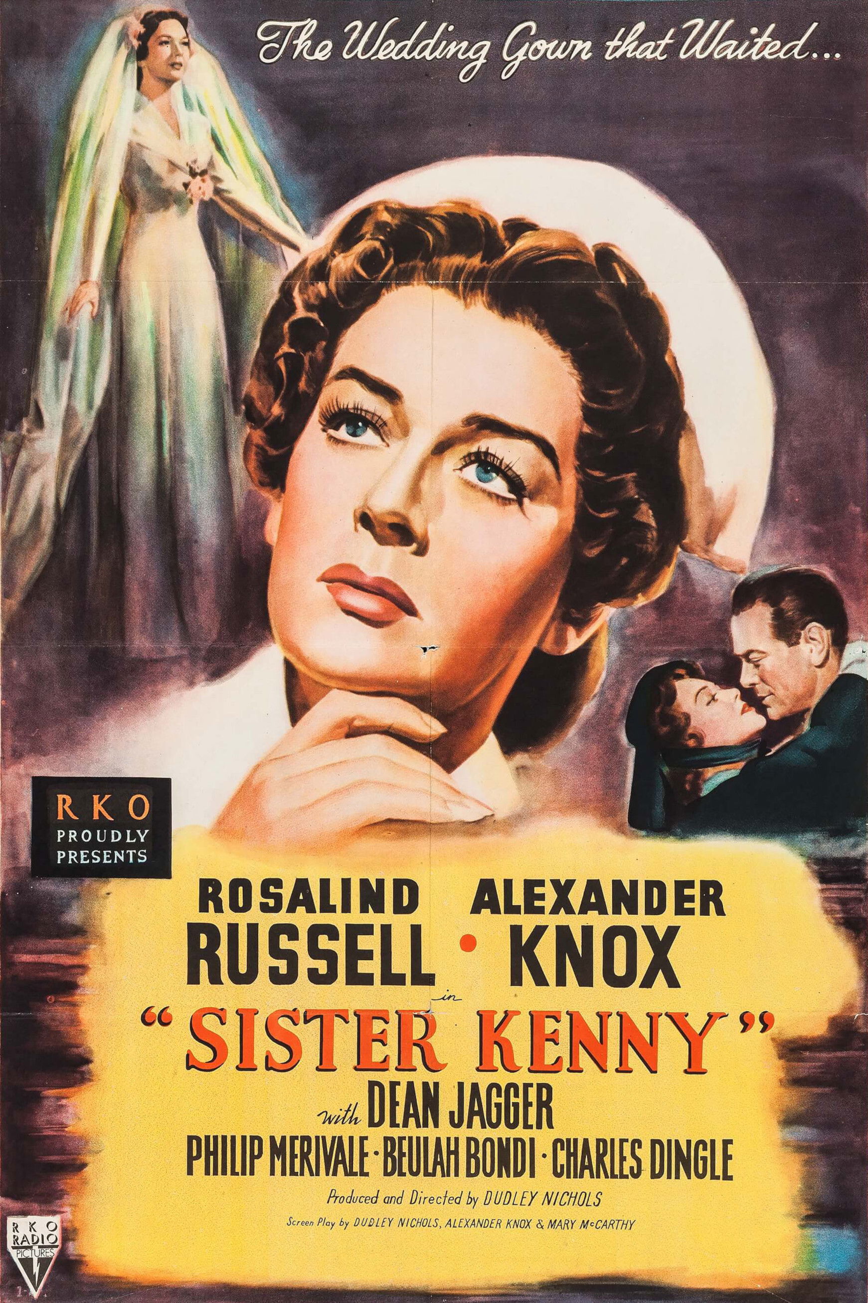 Sister Kenny movie poster print