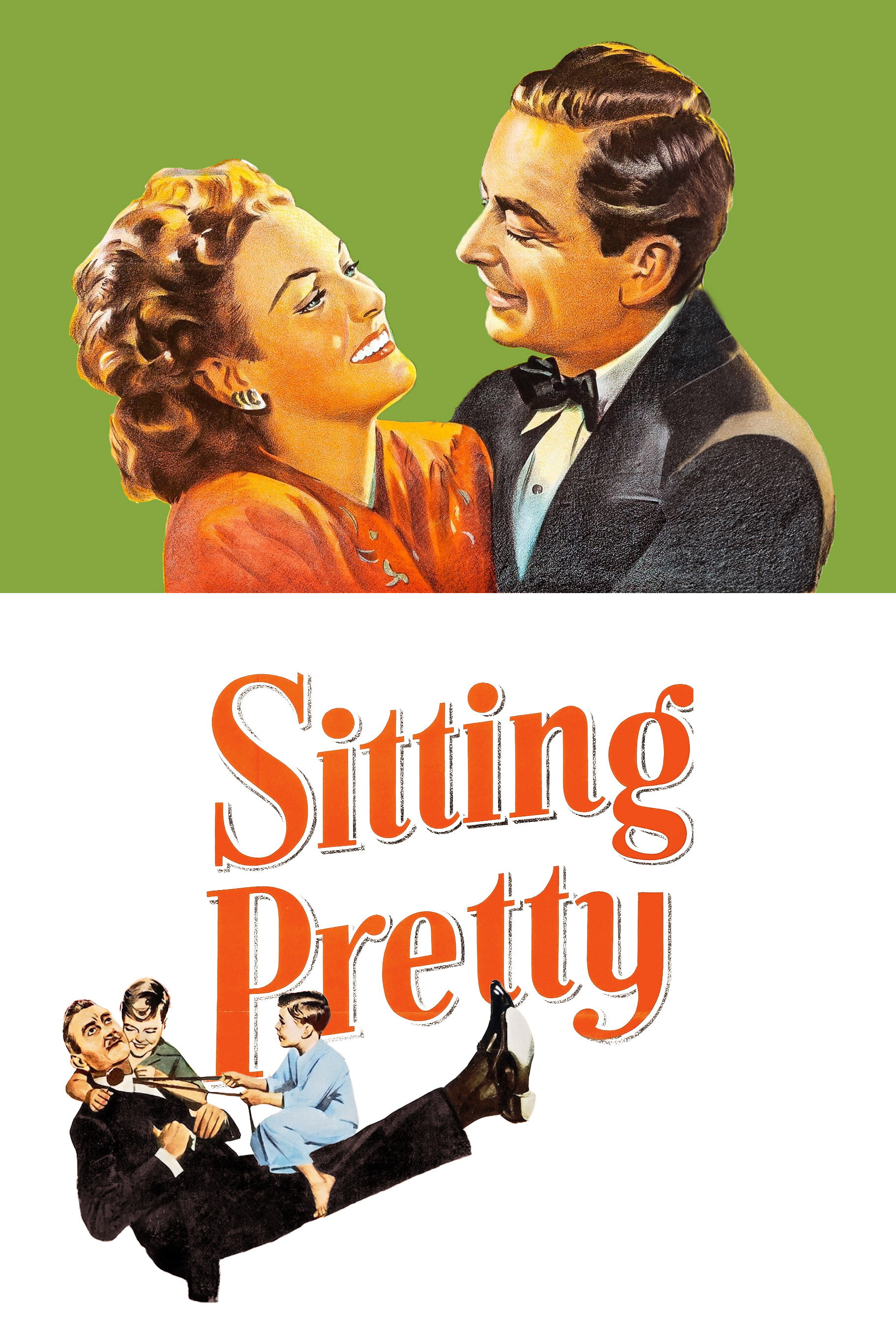 Sitting Pretty movie poster print