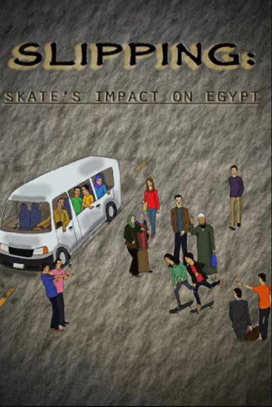 Slipping: Skate's Impact on Egypt movie poster print