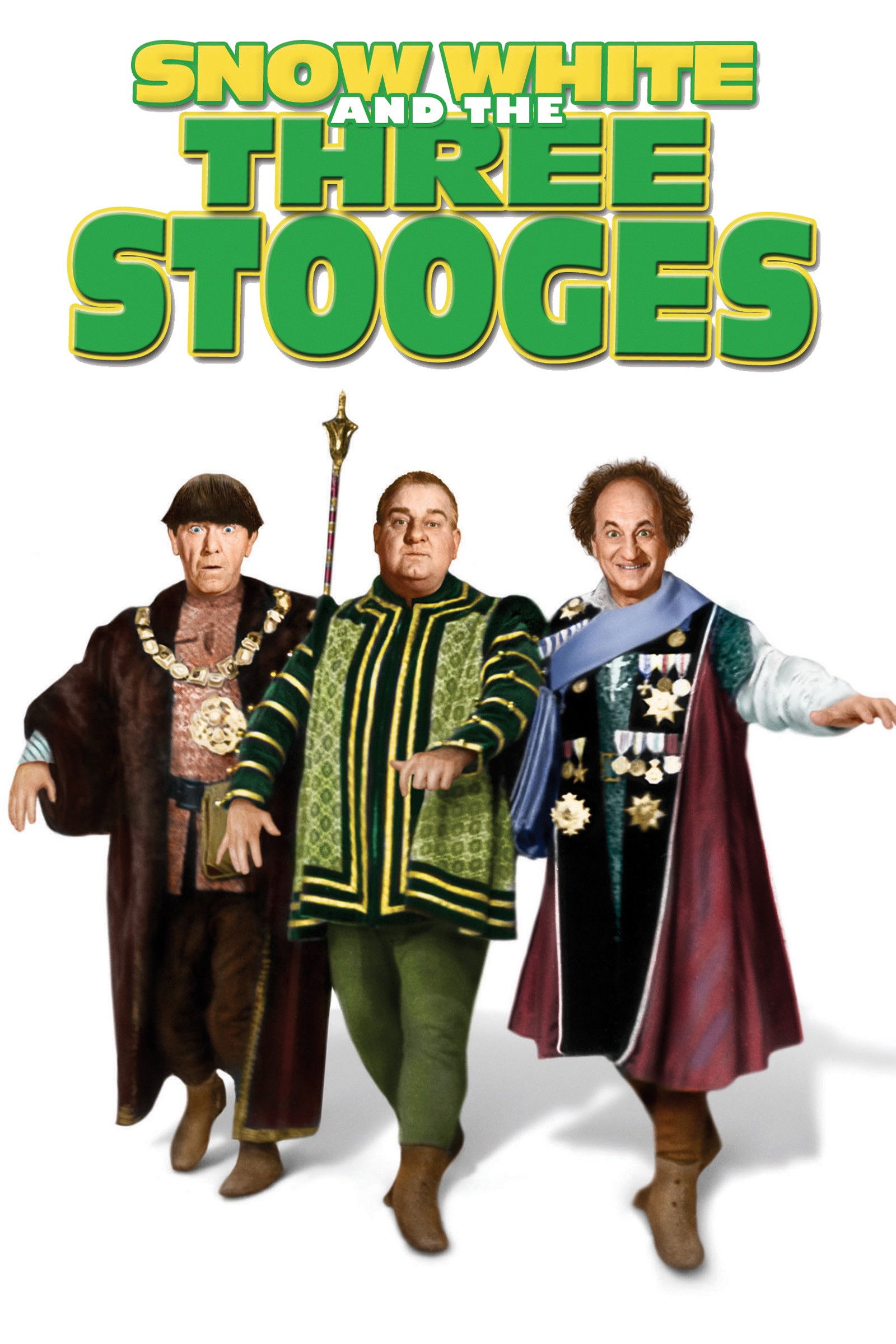 Snow White and the Three Stooges movie poster print