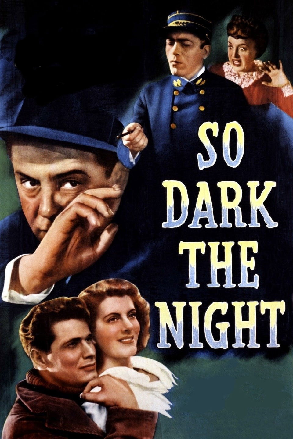 So Dark the Night movie poster print