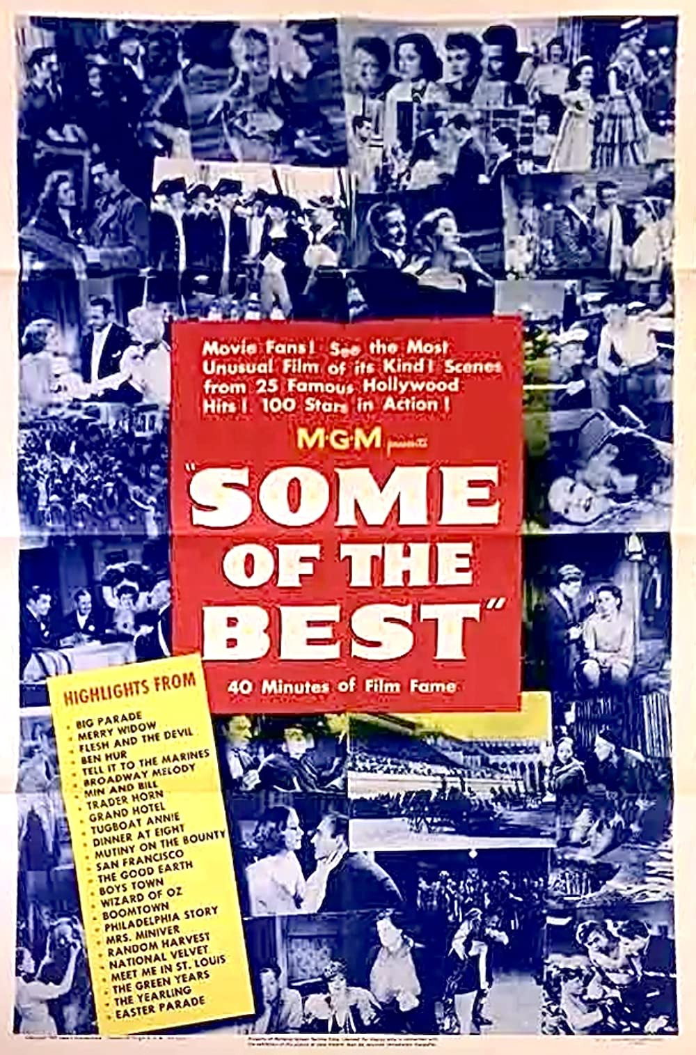 Some of the Best movie poster print