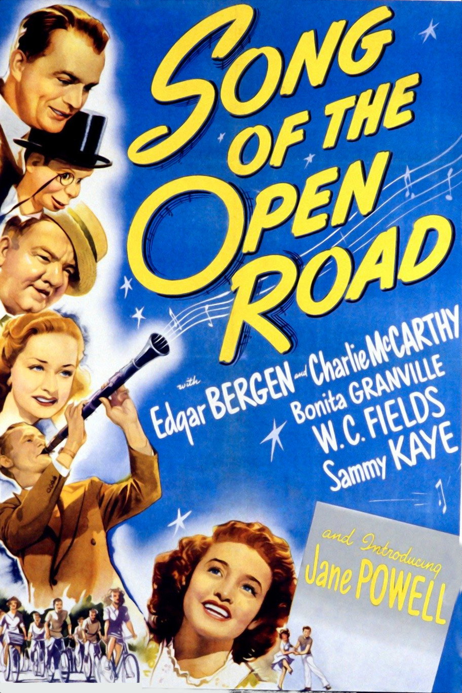 Song of the Open Road movie poster print