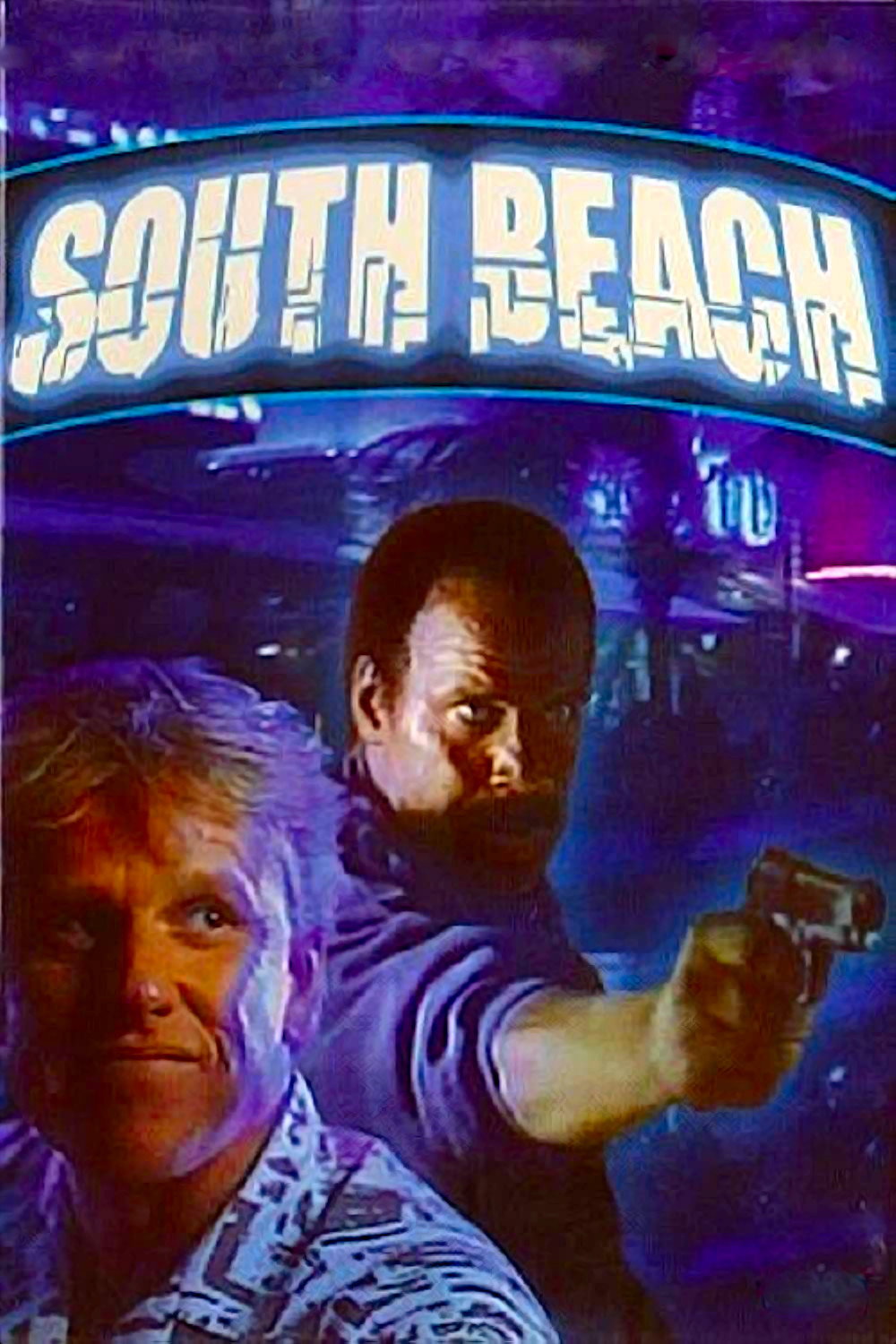 South Beach movie poster print