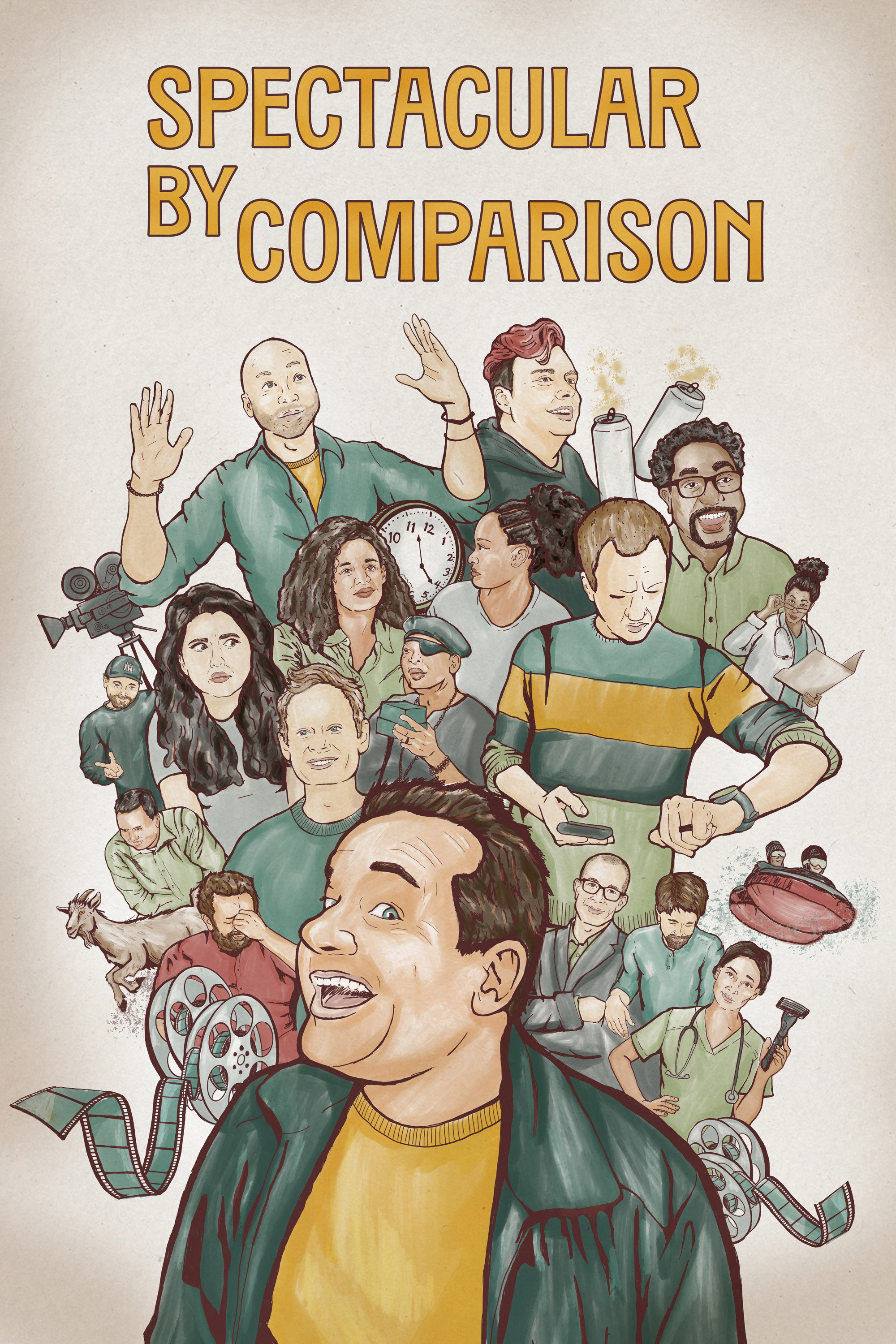 Spectacular by Comparison movie poster print