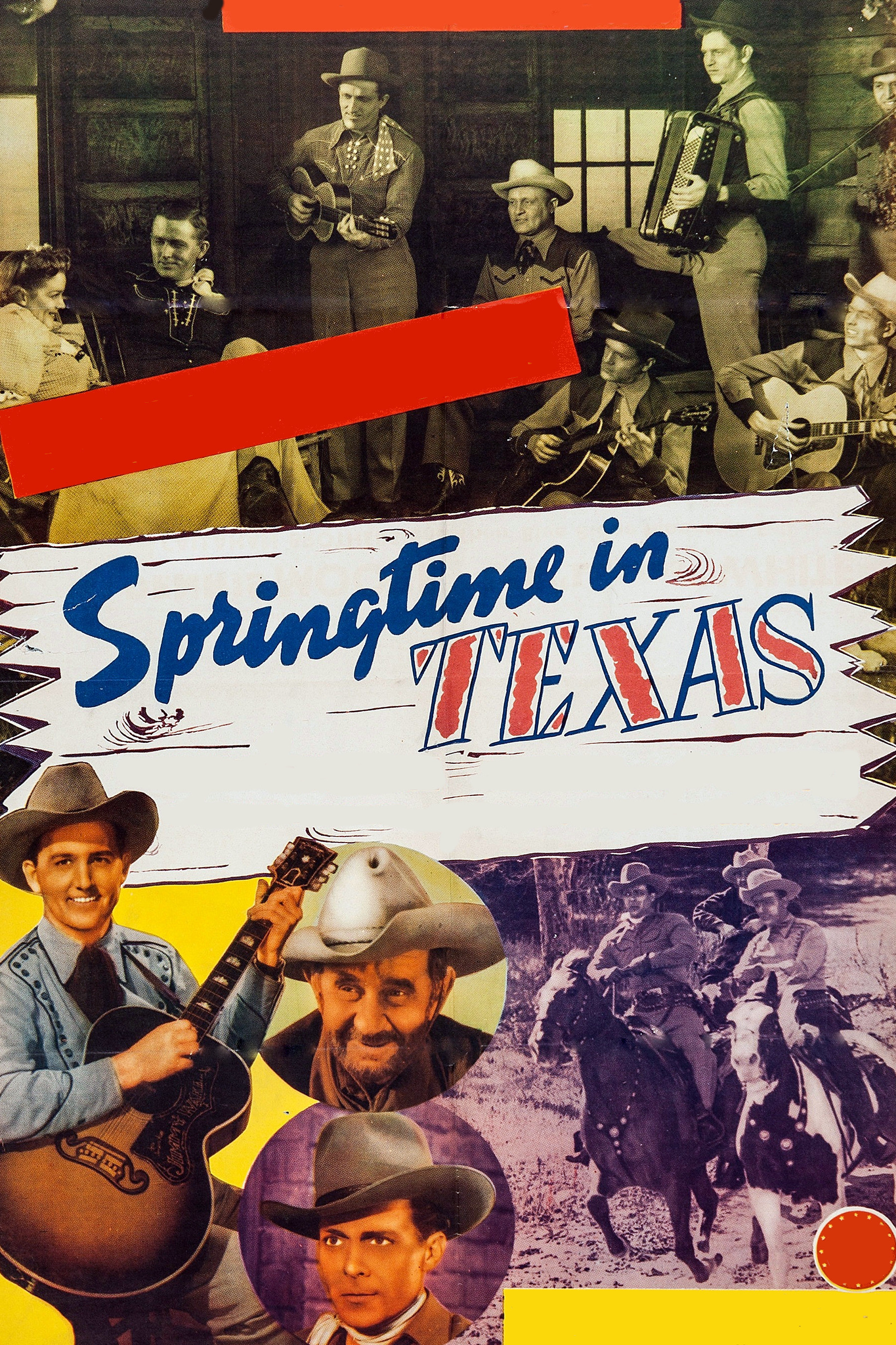 Springtime in Texas movie poster print