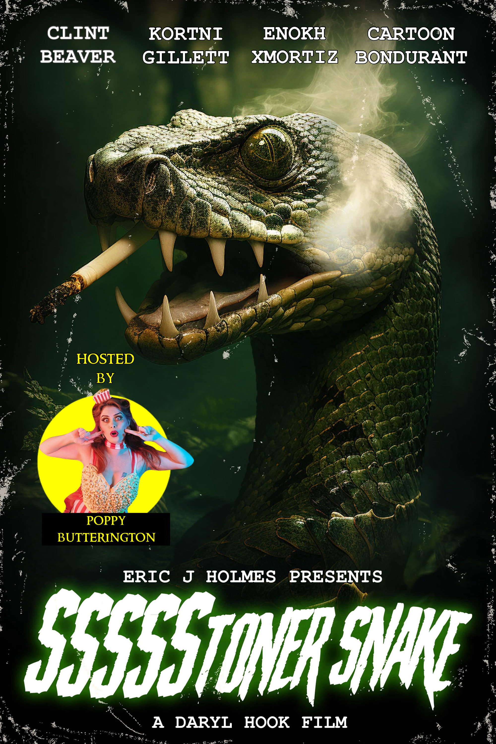 Ssssstoner Snake movie poster print