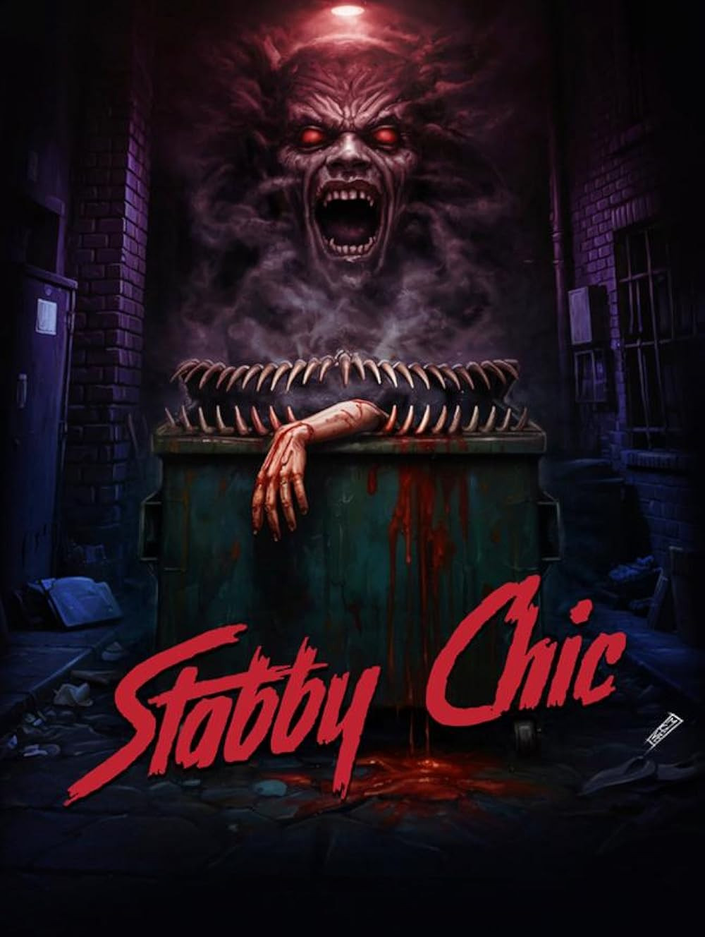 Stabby Chic movie poster print