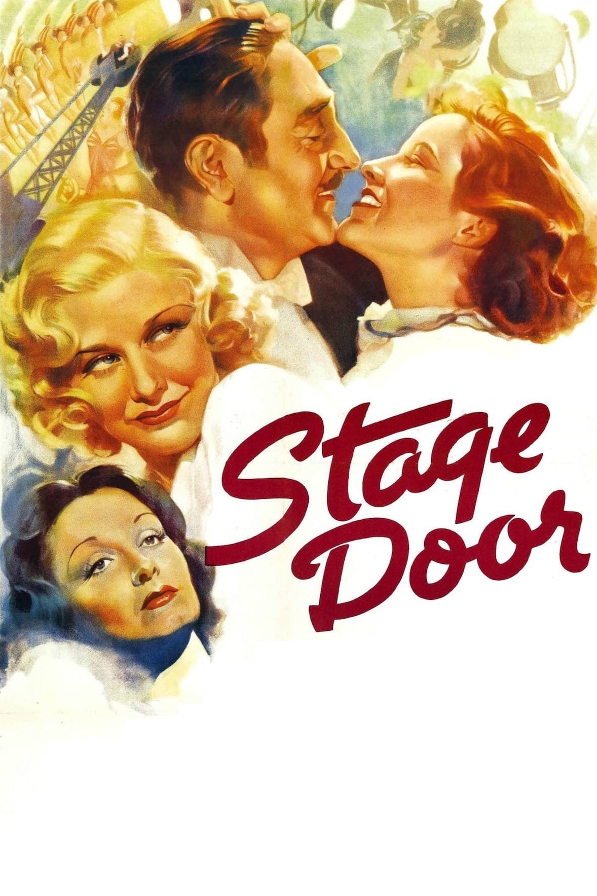 Stage Door movie poster print