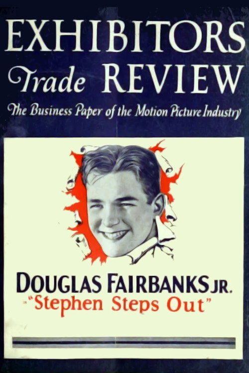 Stephen Steps Out movie poster print