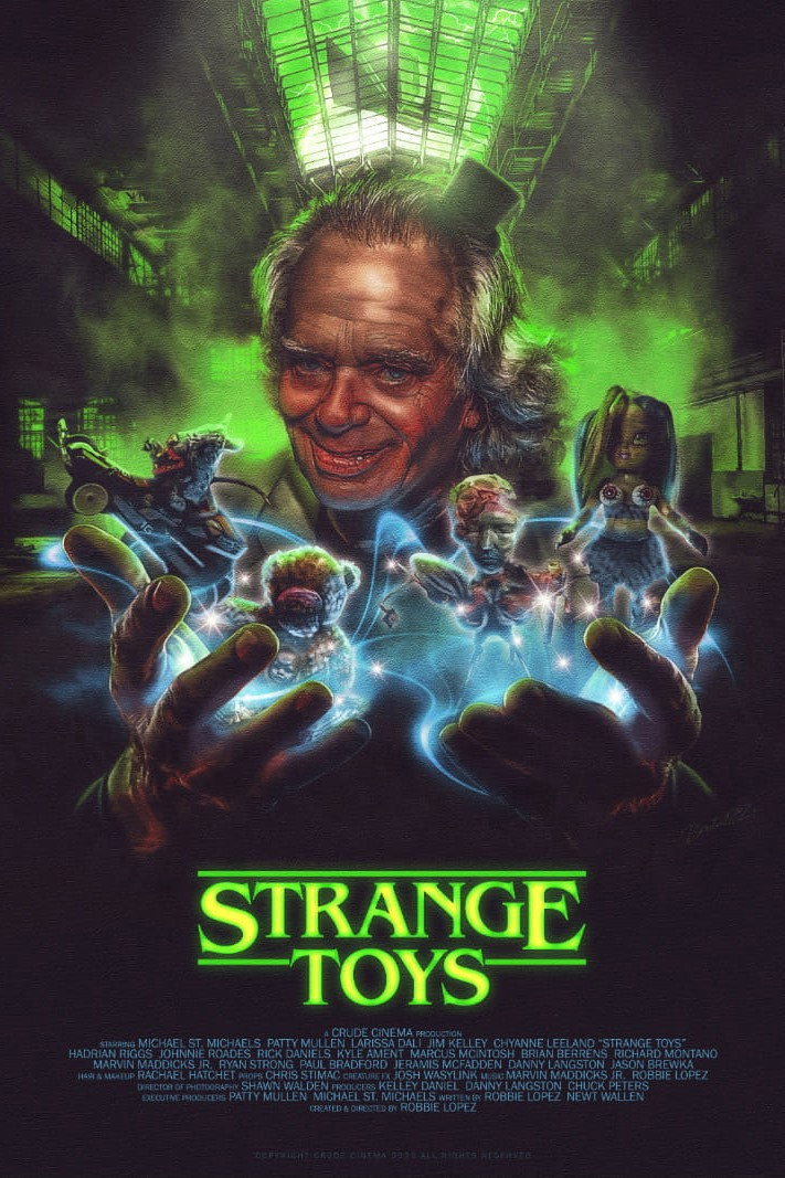 Strange Toys movie poster print
