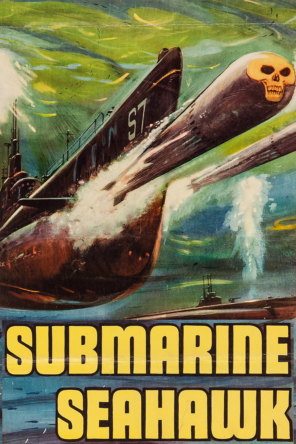 Submarine Seahawk movie poster print