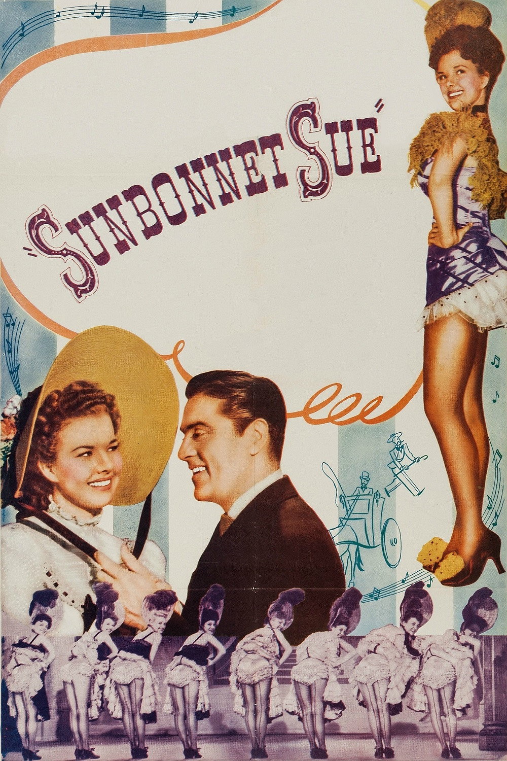 Sunbonnet Sue movie poster print