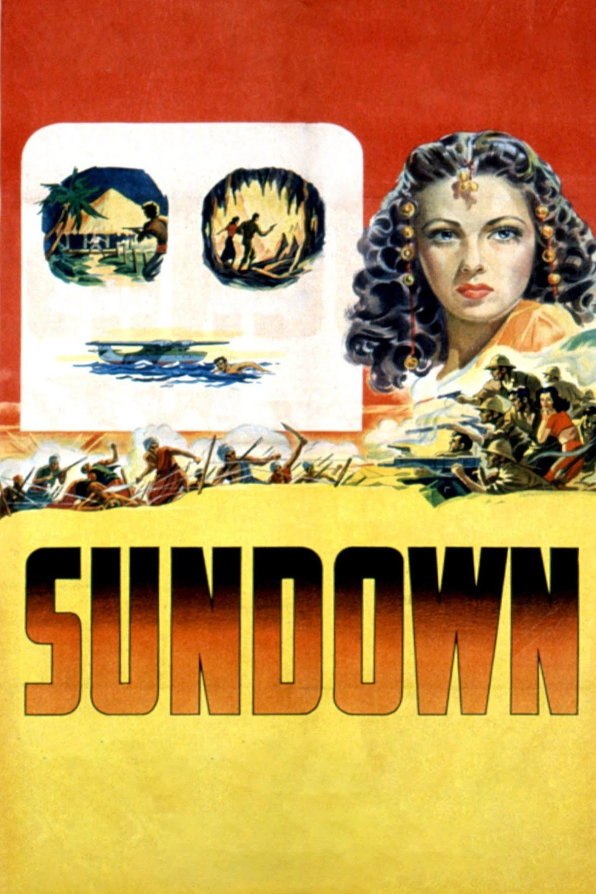 Sundown movie poster print
