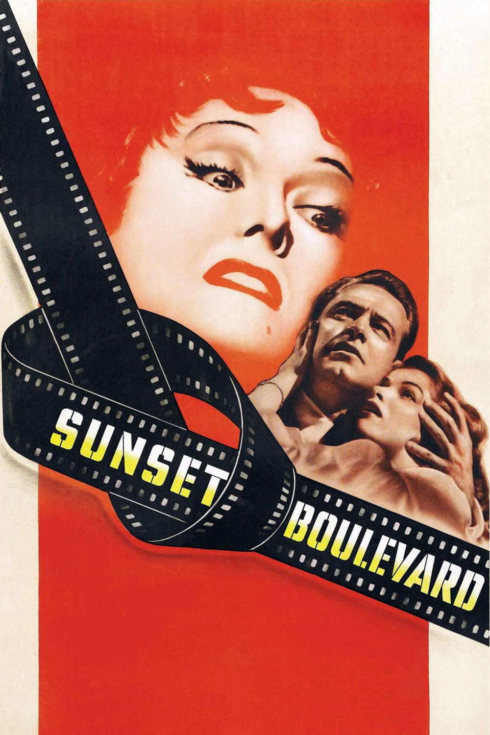 Sunset Boulevard movie poster print