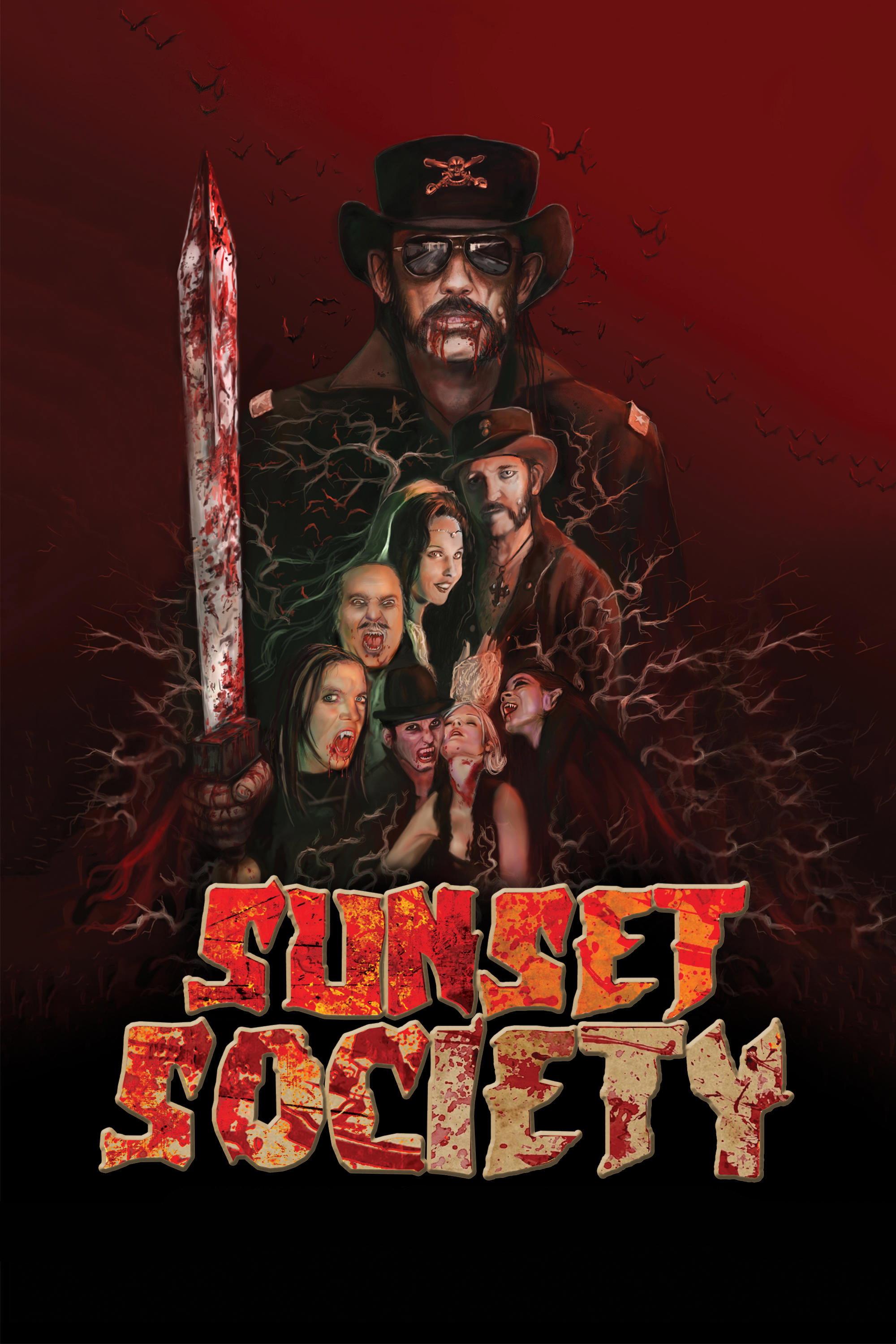 Sunset Society movie poster print