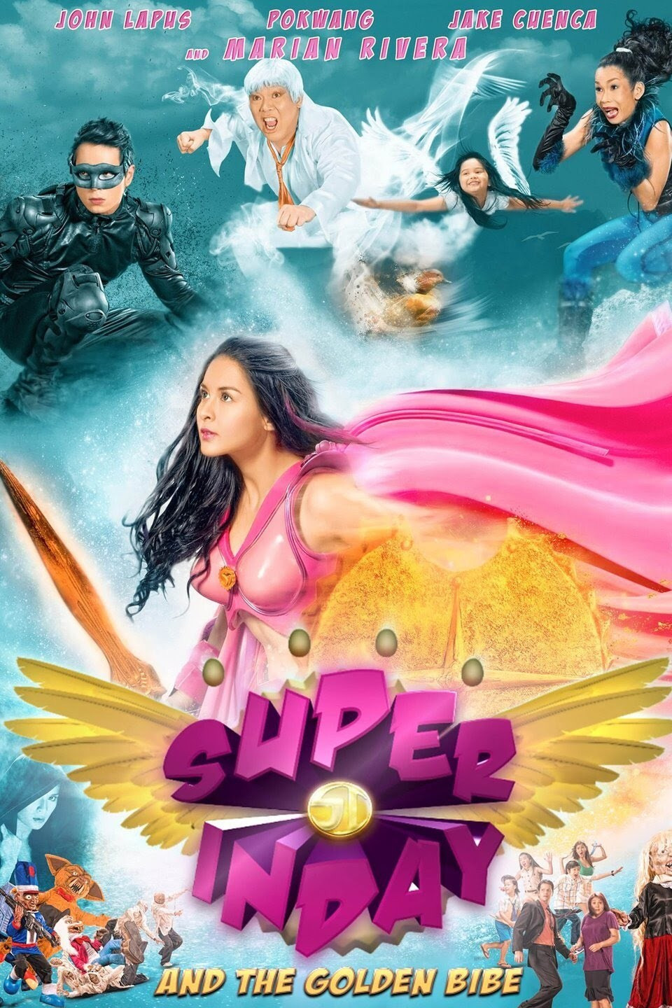 Super Inday and the Golden Bibe movie poster print