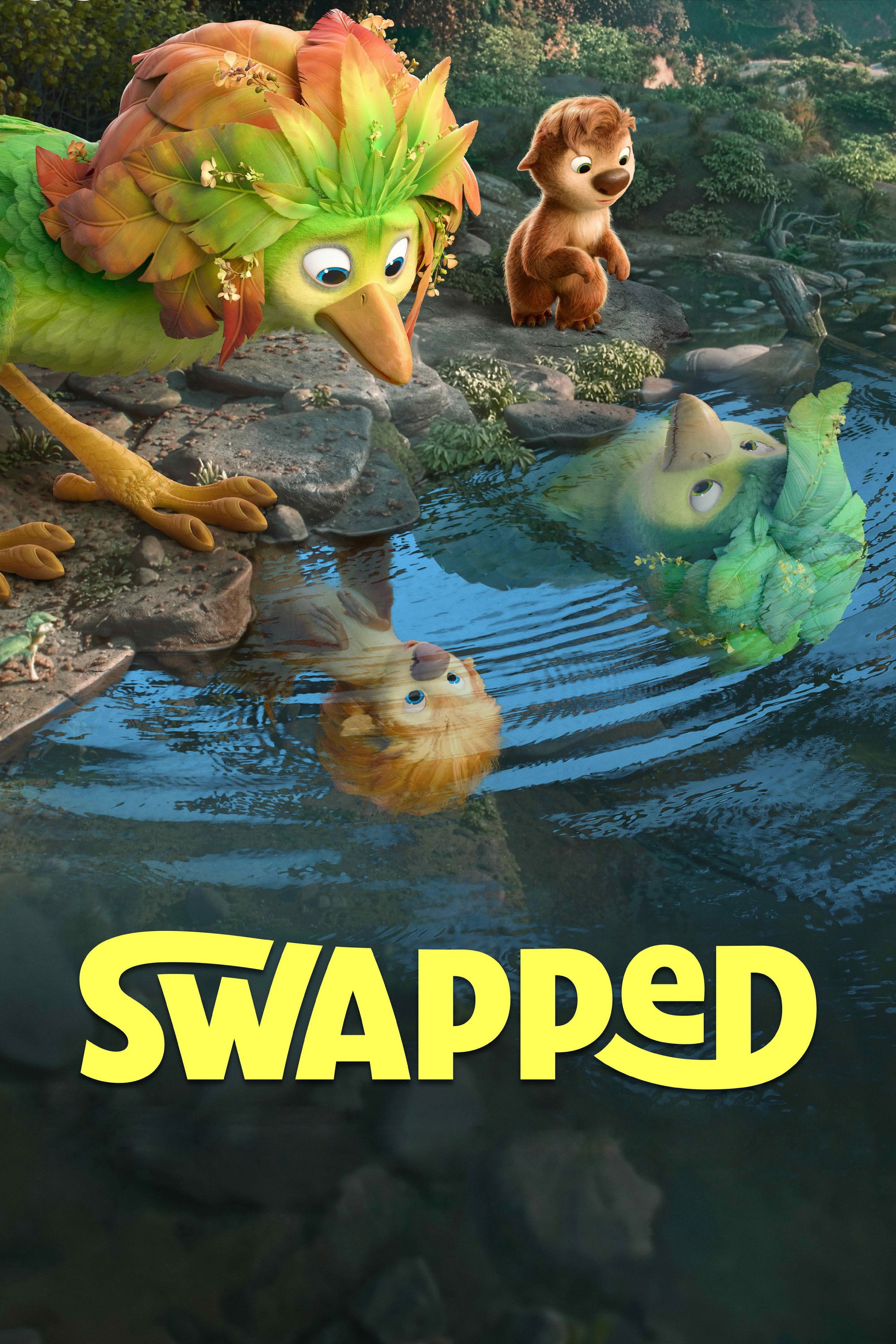 Swapped movie poster print