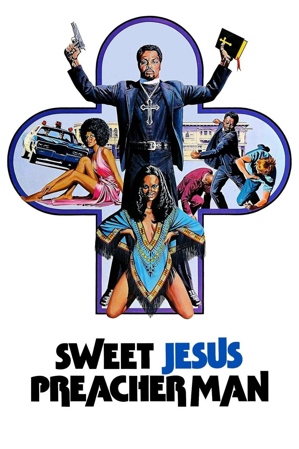 Sweet Jesus, Preacherman movie poster print
